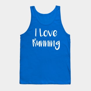 I Love Running Sport Lover Gift Women Tank Top